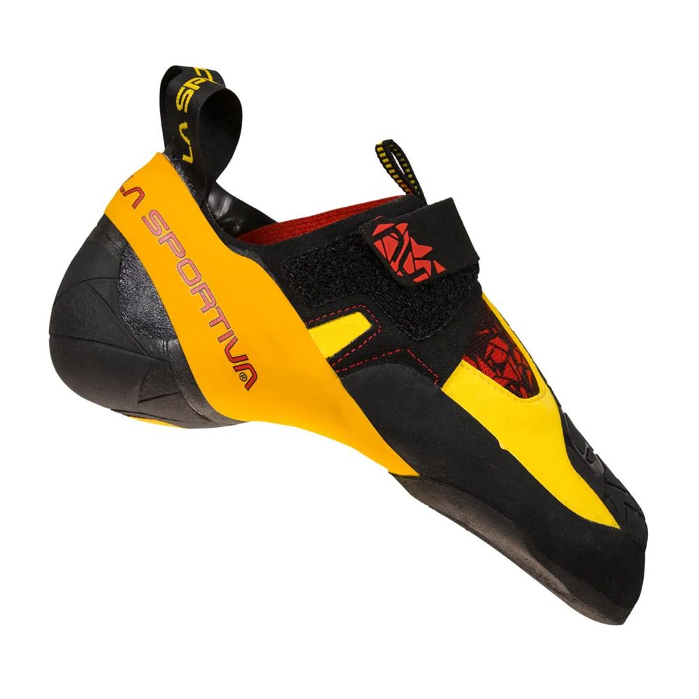 La Sportiva SKWAMA - Chaussons escalade Homme black/yellow