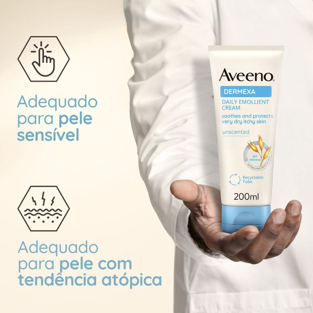 AVEENO  Aveeno Dermexa - Creme Emoliente - 200ml