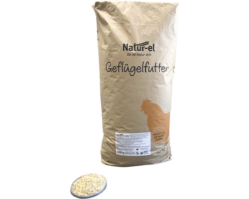 Kippenvoer, pluimveegraanvoer, natuurlijk GKF 25 kg