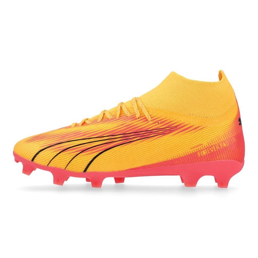 PUMA Ultra Pro FG/AG Forever Faster - Sun Stream/Noir/Crépuscule Enfant