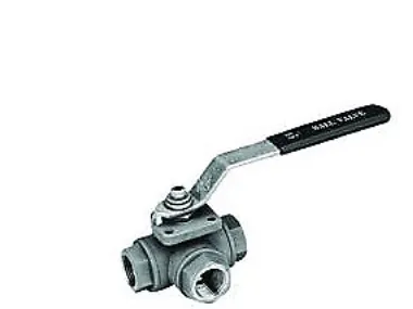 EGO 1' 2057LB 3-Vejs - Kugleventil Aisi 316