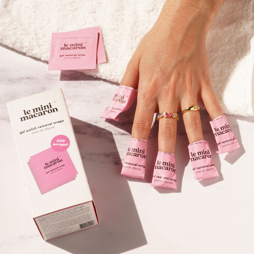 Le Mini Macaron  Removal Wraps - 100 stk.