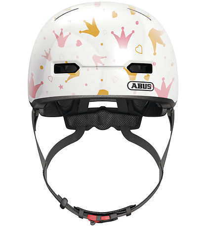 Abus Fahrradhelm - Skurb Kid - White Kronen