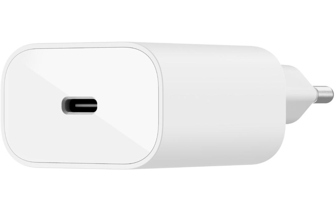 USB-Wandladegerät USB-C PD 3.0 PPS 25 WSchnellladefähiges USB-C Ladegerät mit USB-C/Lightning-Kabel