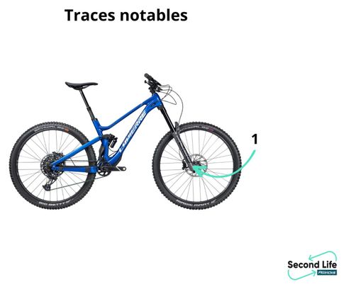 Produit Reconditionné - VTT Tout-Suspendu Lapierre Spicy CF Team Sram X01 Eagle 12V 29' Bleu 2023