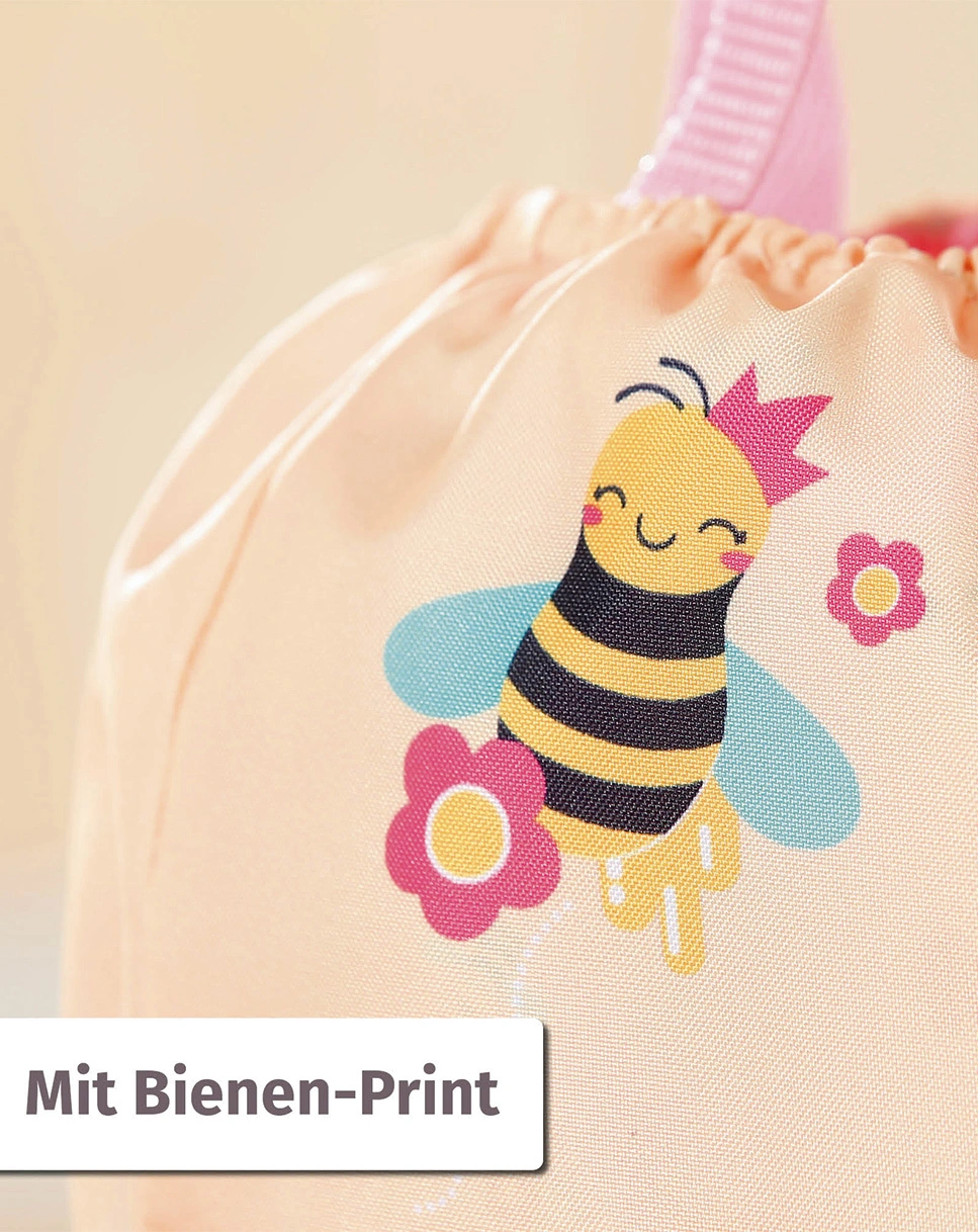 BABY born® Rucksack BÄR (25x28x1,5) in rosa