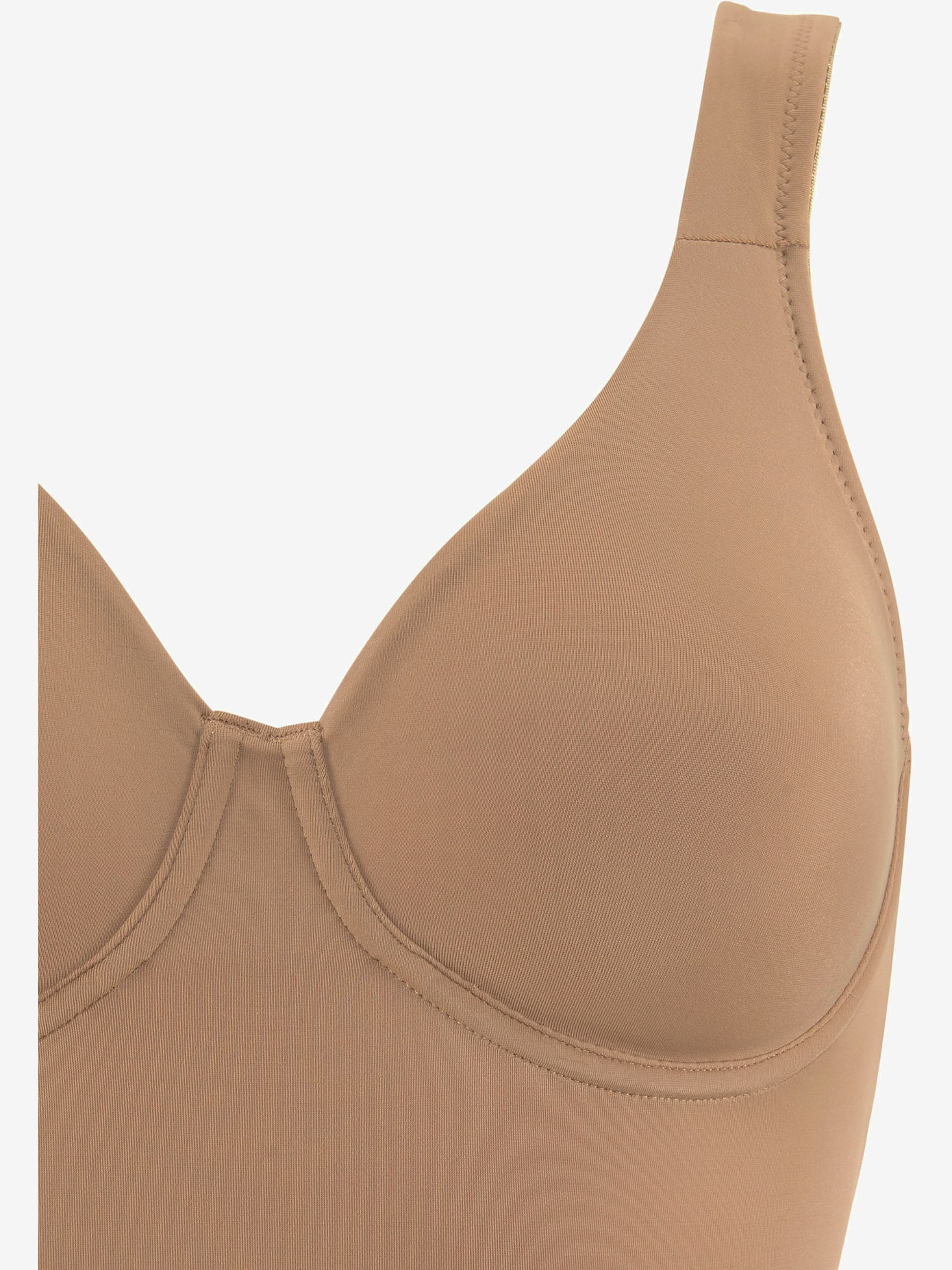 Body t-shirt combiné soutien-gorge spécial t-shirt, bonnets préformés sans coutures