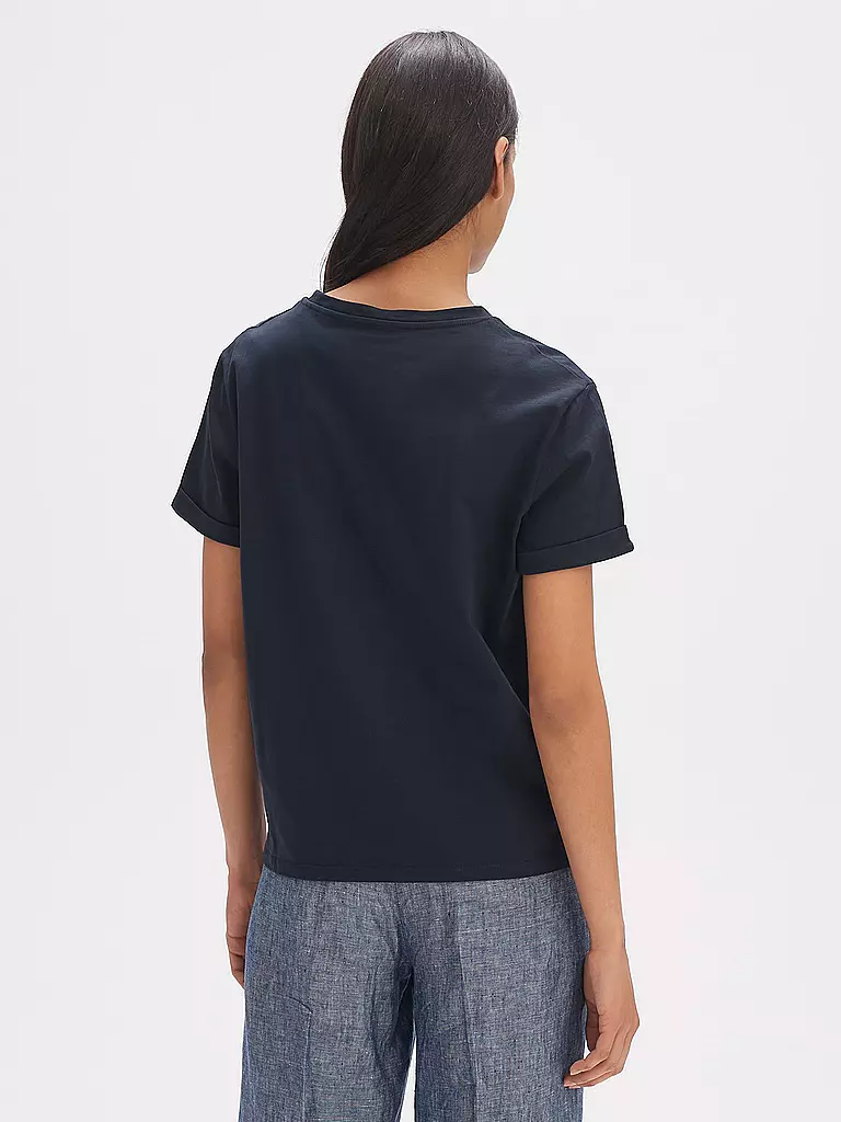 OPUS T-Shirt SERZ dunkelblau