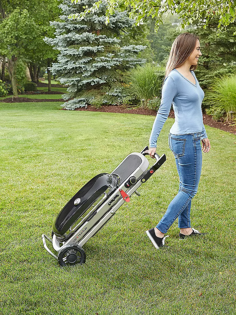 WEBER GRILL Traveler Gasgrill  9010079 schwarz