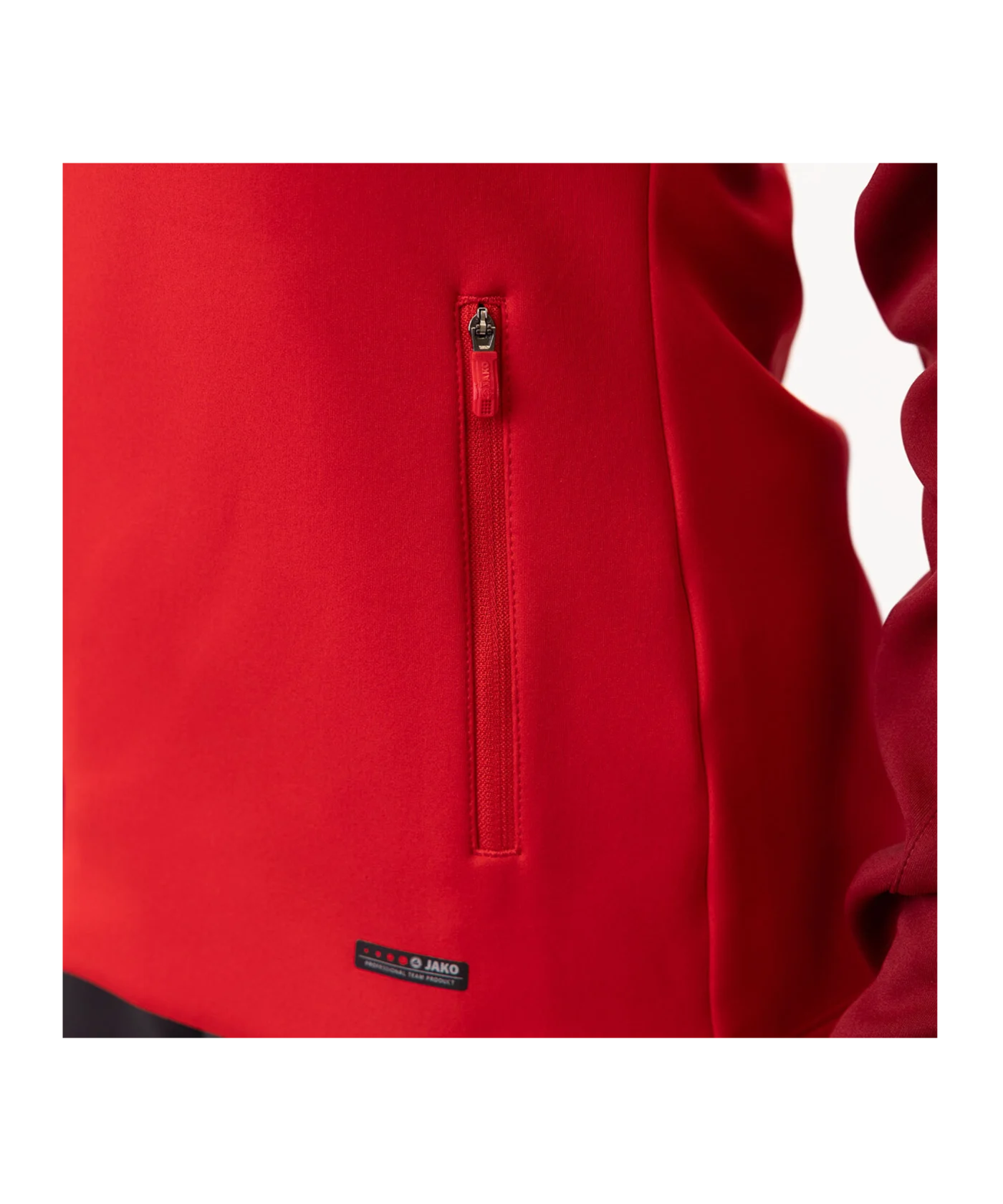 JAKO Iconic Kapuzenjacke Damen Rot F103
