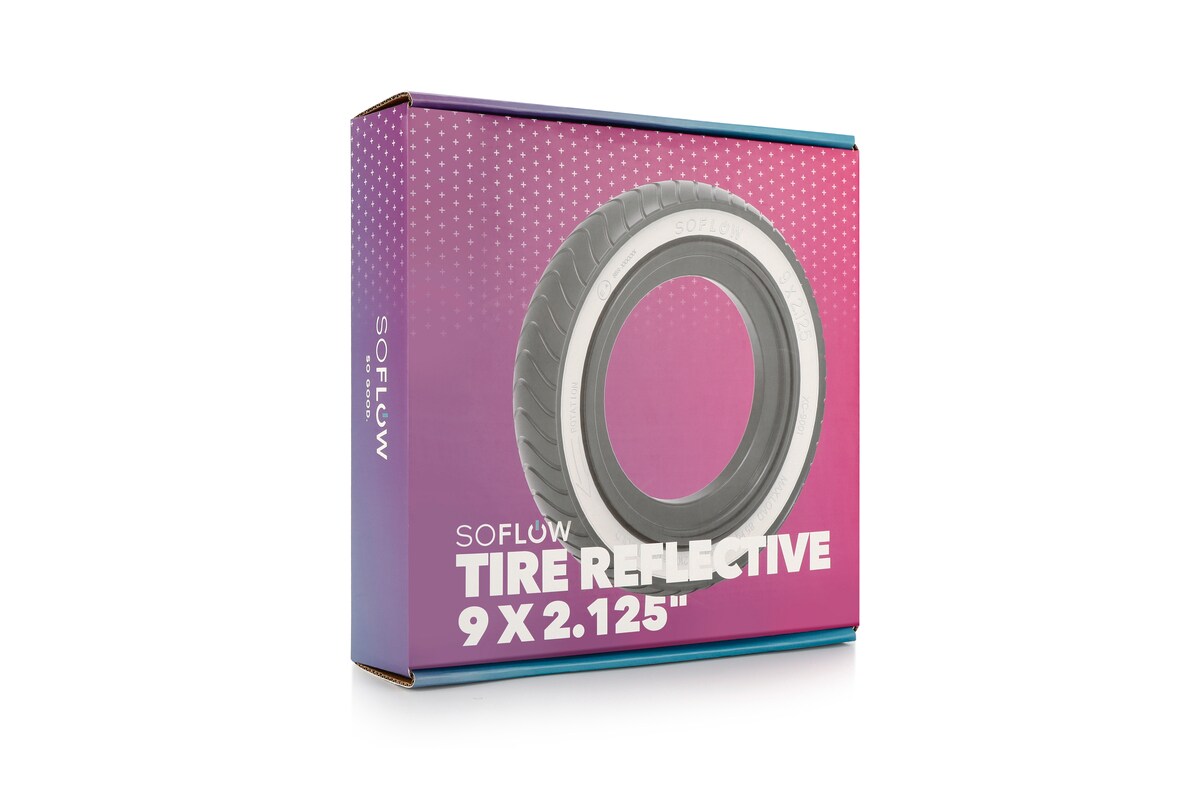 SoFlow TIRE REFLECTIVE 9 X 2.125