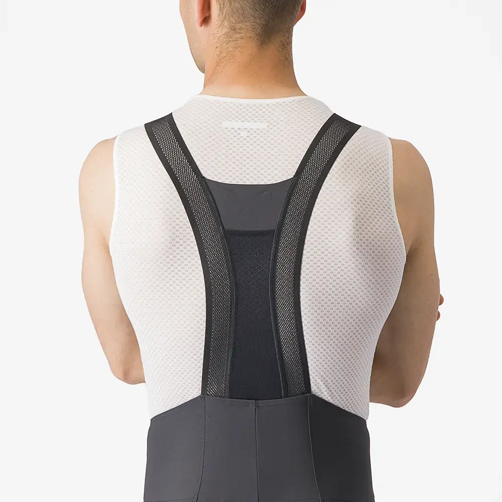 Castelli Espresso Fietsbroek Kort Donkergrijs Heren