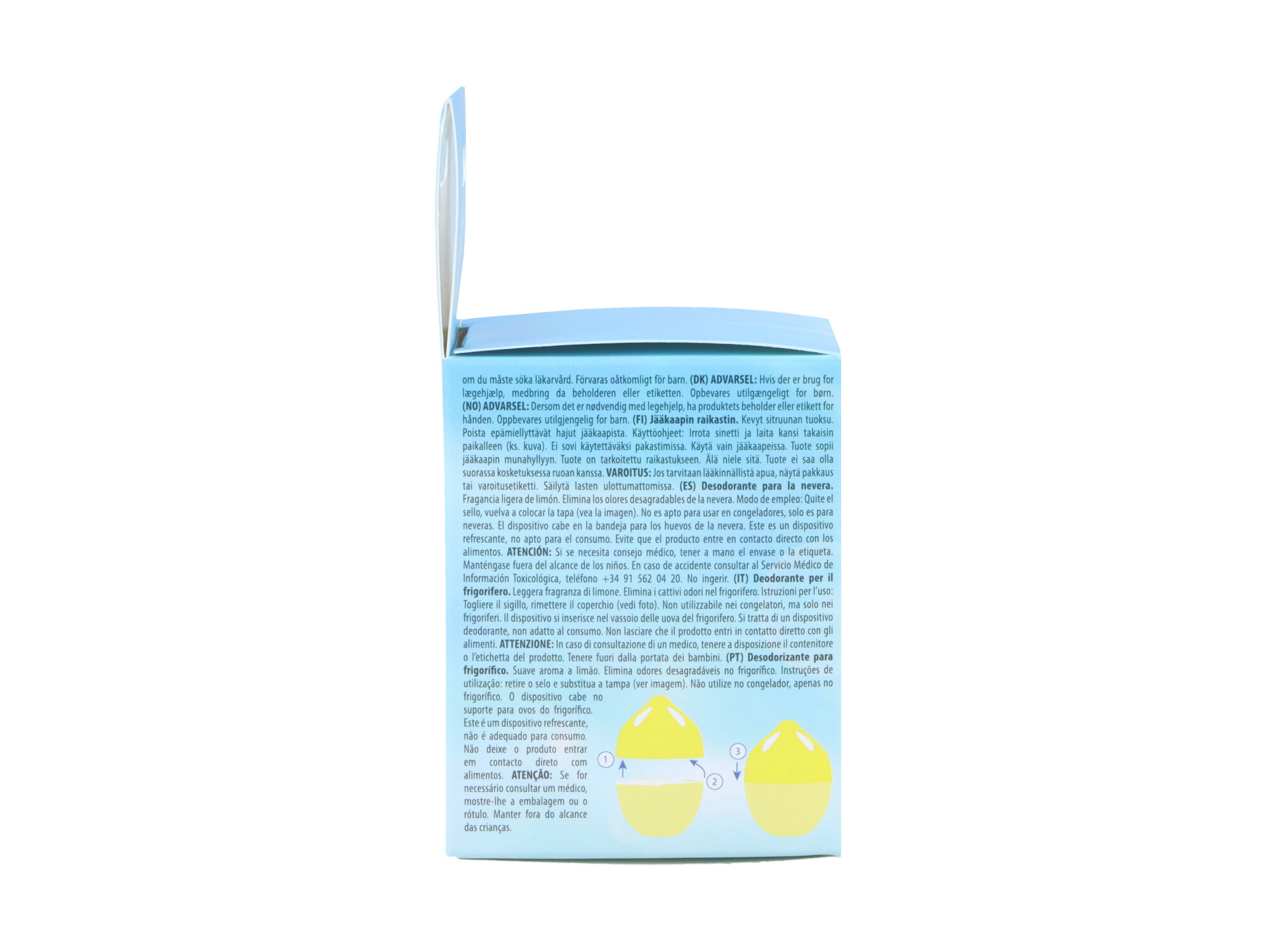 AMBIENTADOR AT HOME SCENTS FRIGORIFICO LIMÃO 1 UN