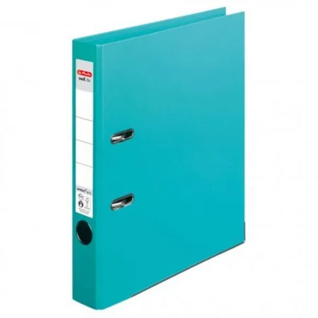 Herlitz Ordner maX.file protect+ A4 5cm mi Voll-PP-Folienbezug Wechselfenster