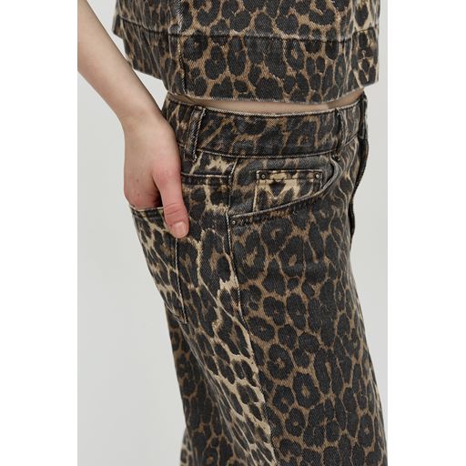 Global Funk Cadian-G Jeans, Leopard Mist, XL