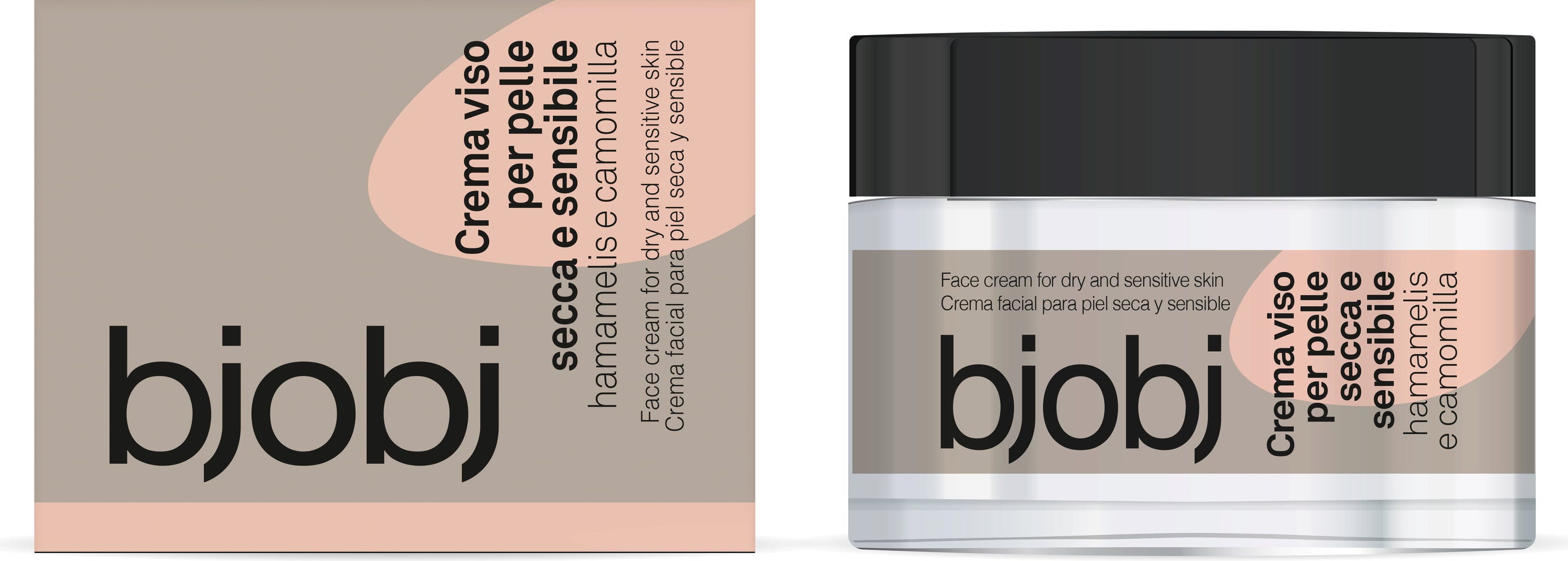 bjobj  Gesichtscreme Hamamelis & Kamille, 50 ml