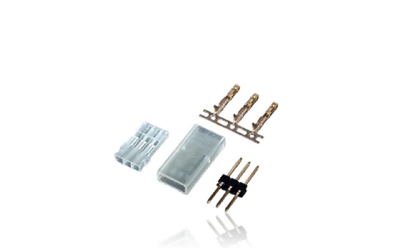 Stecker JR M, für Servos, 50 StückJR-Servostecker