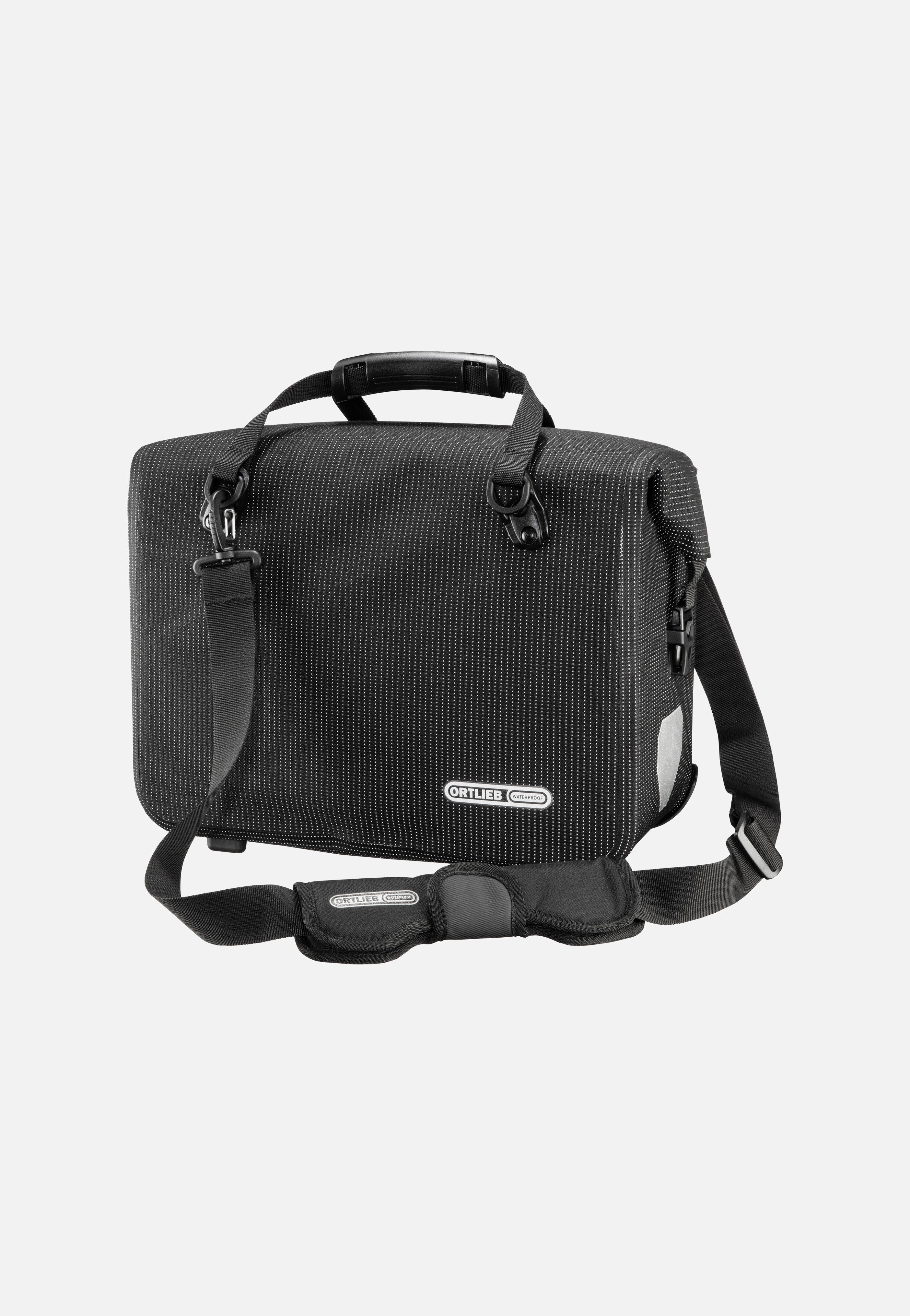 Office-Bag High Visibility QL2.1 Schwarz Reflex - Fahrradtasche