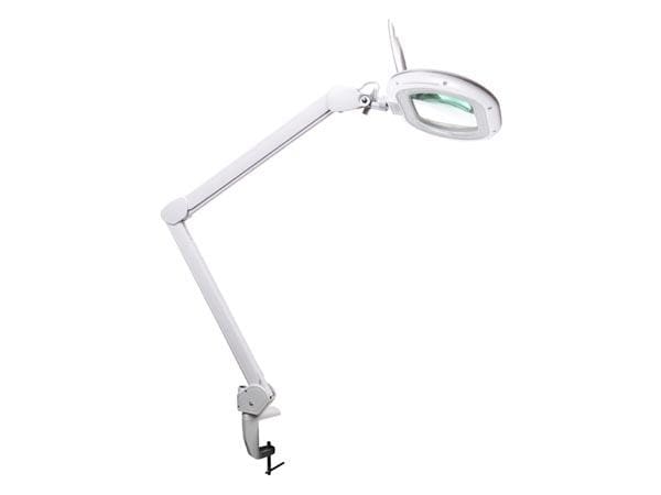 Velleman Lupenleuchte LED, 5 Dioptrien dimmbar, 1-10 W Dimmbare Lupenleuchte VTLLAMP16 mit 60 LEDs