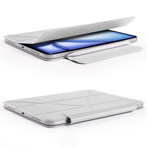 Kunstlæderetui med stativ og magneter til iPad Air 13 2024