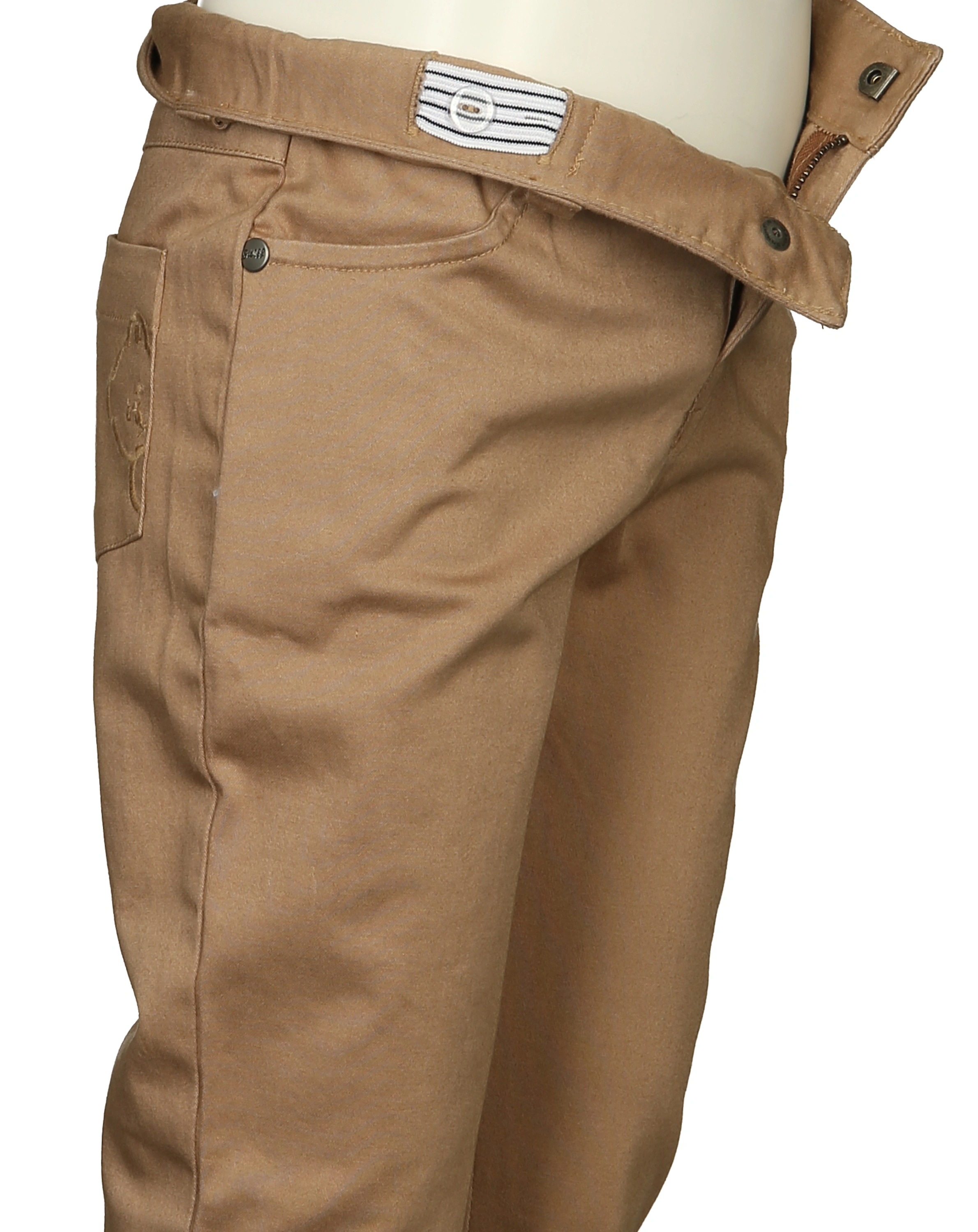 Hose POLAR FRIENDS MINI in dusty brown