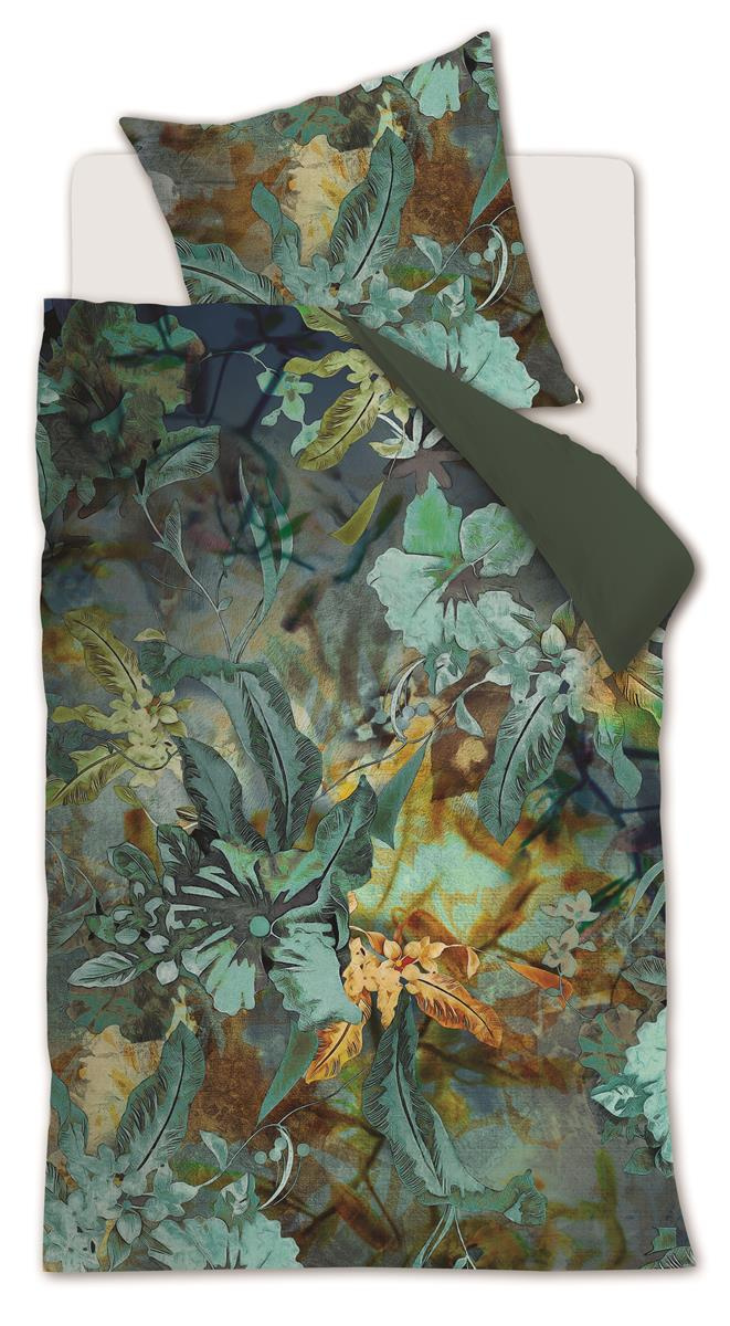 Bettwäsche FLORAL EMBRACE 135x200 cm, mit 1 Kissen