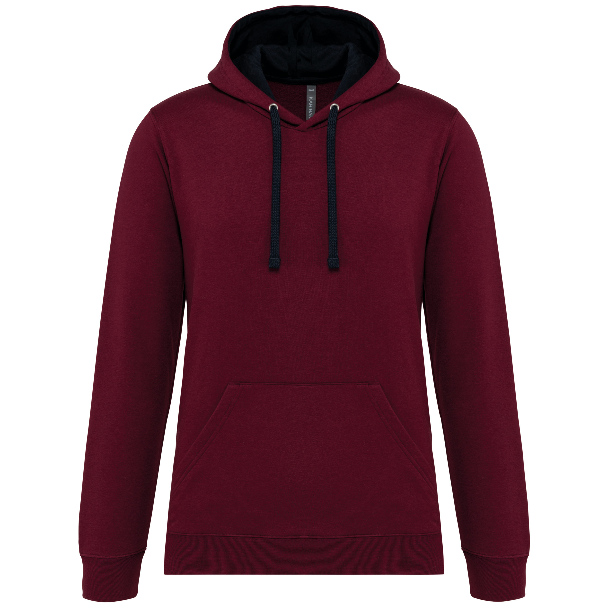Kariban K446 - SWEAT-SHIRT CAPUCHE CONTRASTÉE UNISEXE