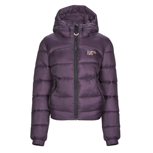 Superdry - SPORTS PUFFER BOMBER JACKET - Violet
