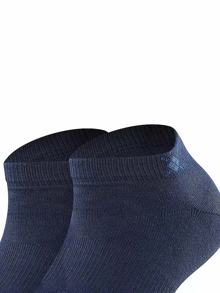 BURLINGTON Damen Sneaker-Socken 2er Pkg. EVERYDAY 36-41 marine blau