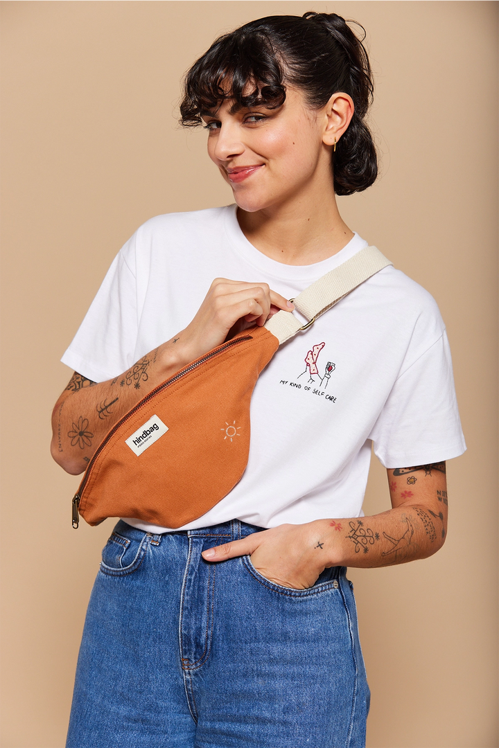 Sac banane Olivia Sienne Broderie Soleil
