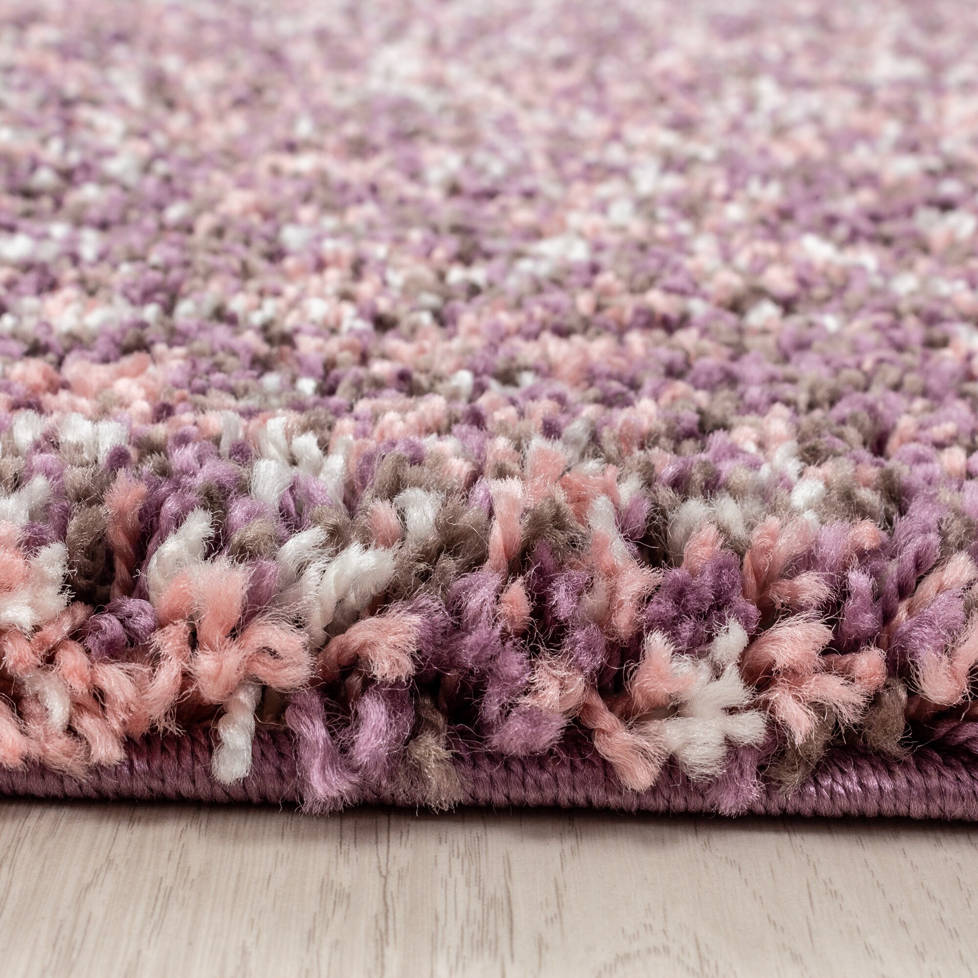 Modern Hochflor Teppich Flauschiger Langflor Teppich, Shaggy Flokati, Rechteckig