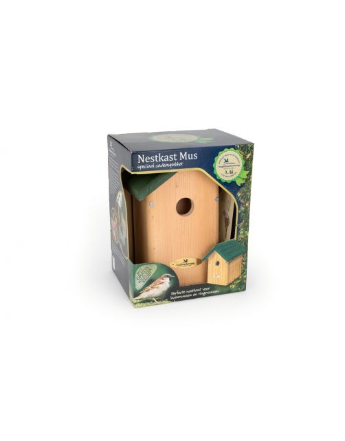 Wildbird Nestkast Oklahoma Kadobox - Broeden - 38x20x18 cm