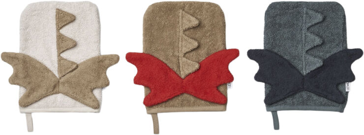 Liewood Sylvester washcloth Dragon multi mix