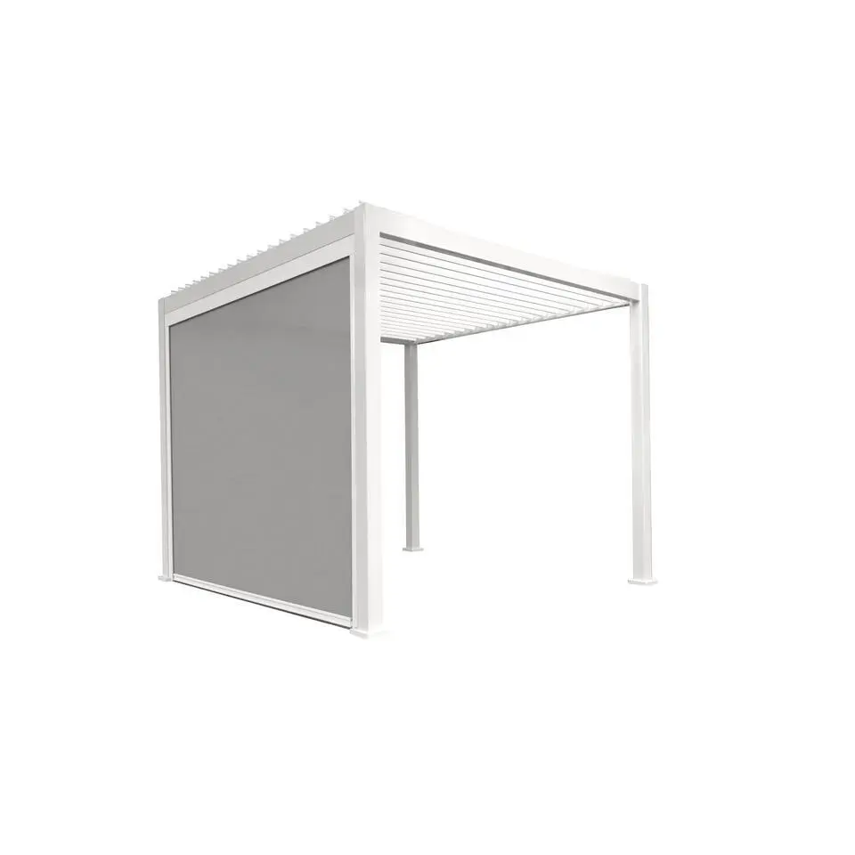 Orion pull down zijscherm 3M windscherm wit