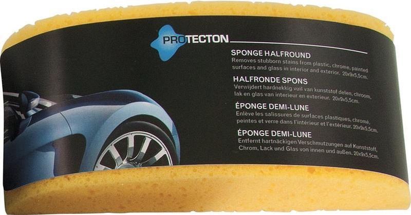 Protecton - Halfronde Spons - Geschikt voor Kwetsbare Oppervlakken - Groot Absorptievermogen