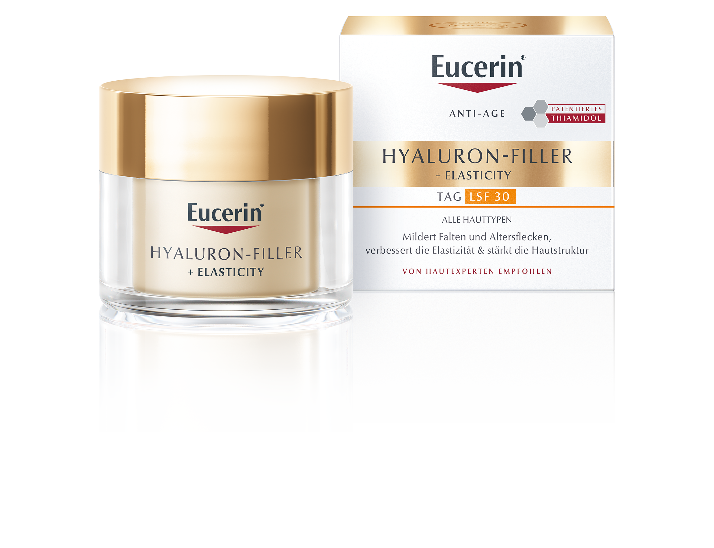 EUCERIN HYALURON-FILLER   ELASTICITY Tagespflege Creme LSF30 Topf 50 ml