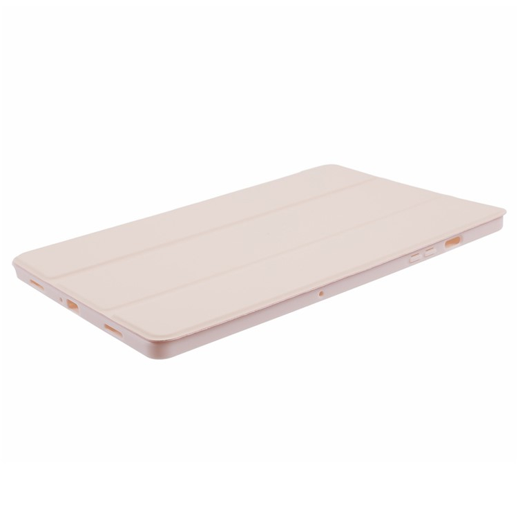 Samsung Galaxy Tab A9  Plus Leder Tasche Flip Cover Hülle - Hellrosa
