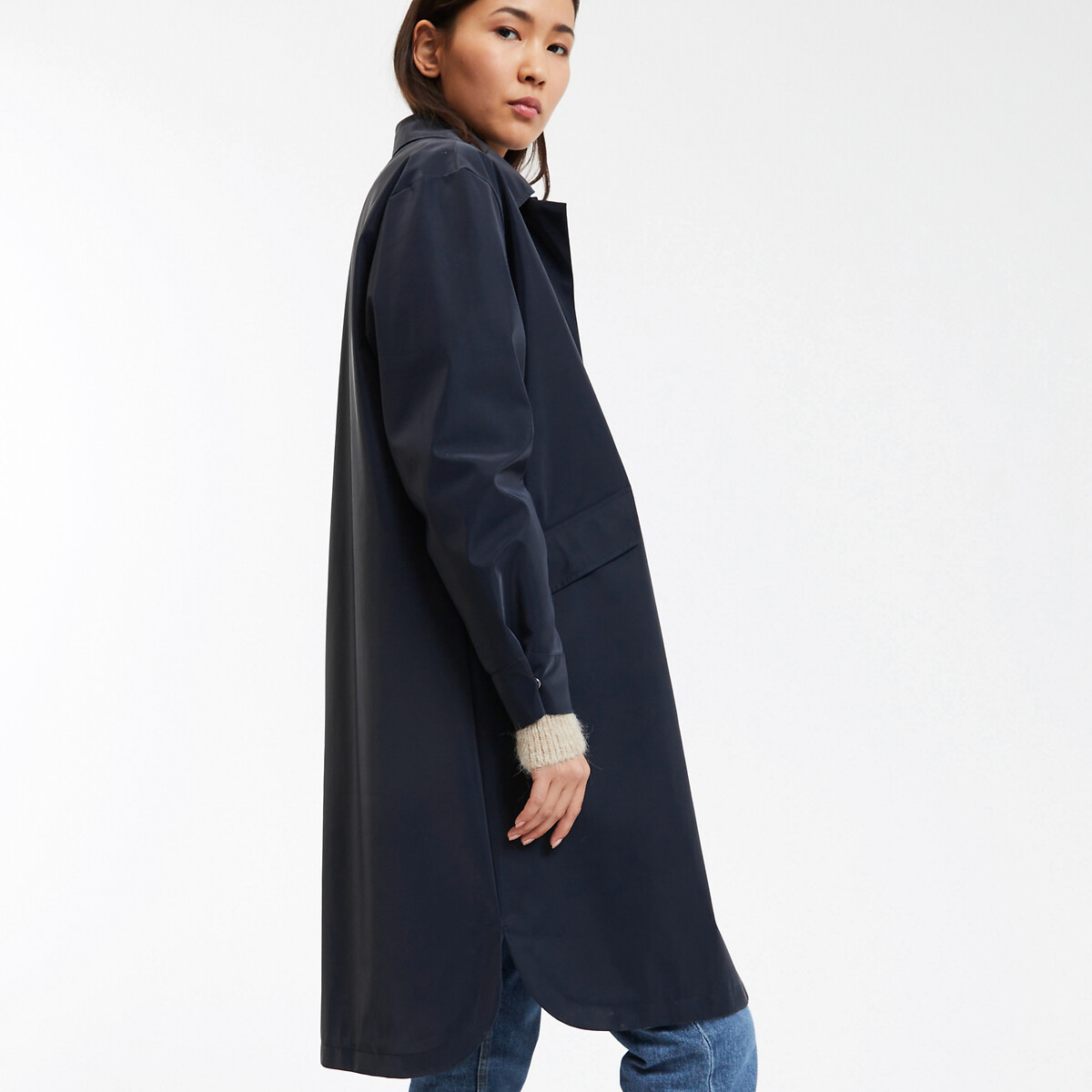 COLEÇÕES LA REDOUTE<br>Regatas oversized com capuz, Signature PRISCA