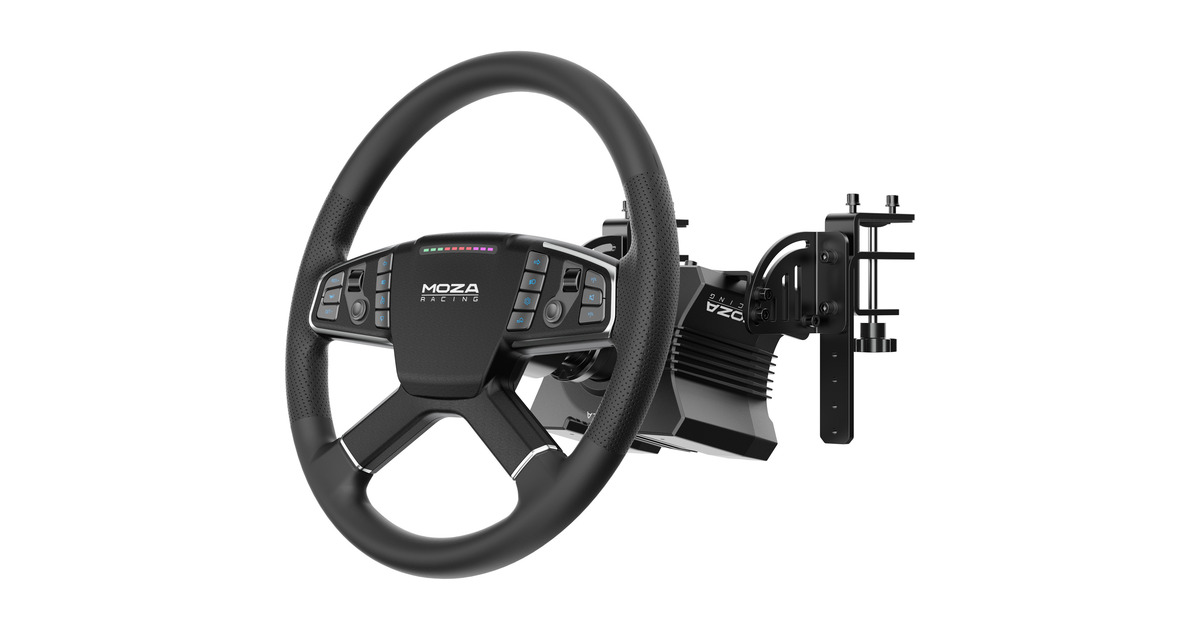 MOZATrucking bundel  (Zwart, Basis, stuur en pedalen)