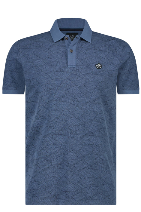 BlueFields blauwe heren polo