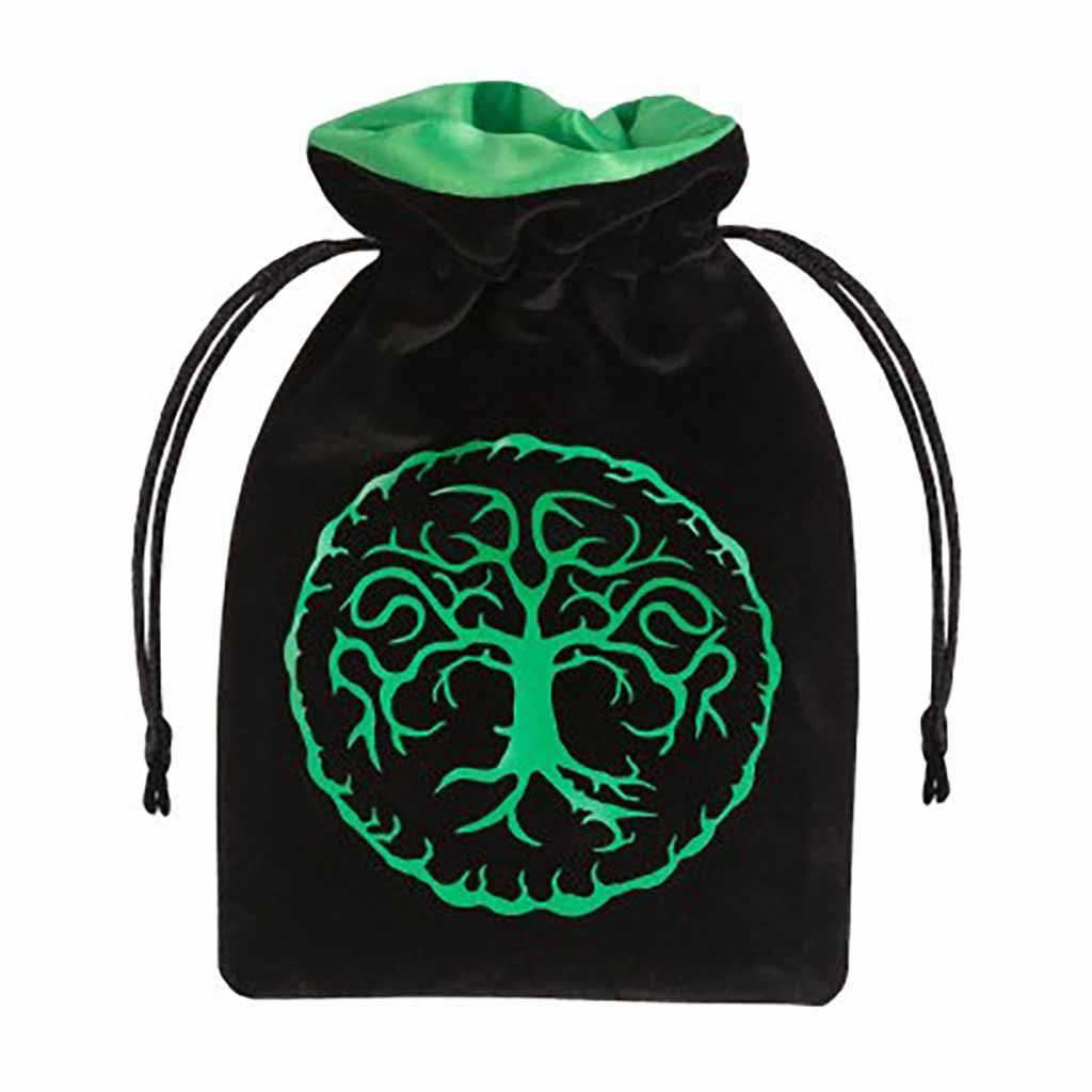 Sac à Dés Velours - Forêt