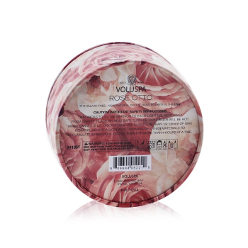 Voluspa 2 Wick Tin Candle - Rose Otto  170g/6oz