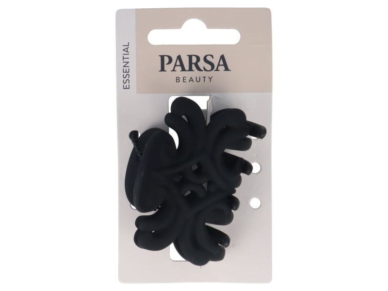 Parsa Beauty Haarklemme Medio, orientalisch, matt Schwarz 1 Stilvolle Clips für jeden Look