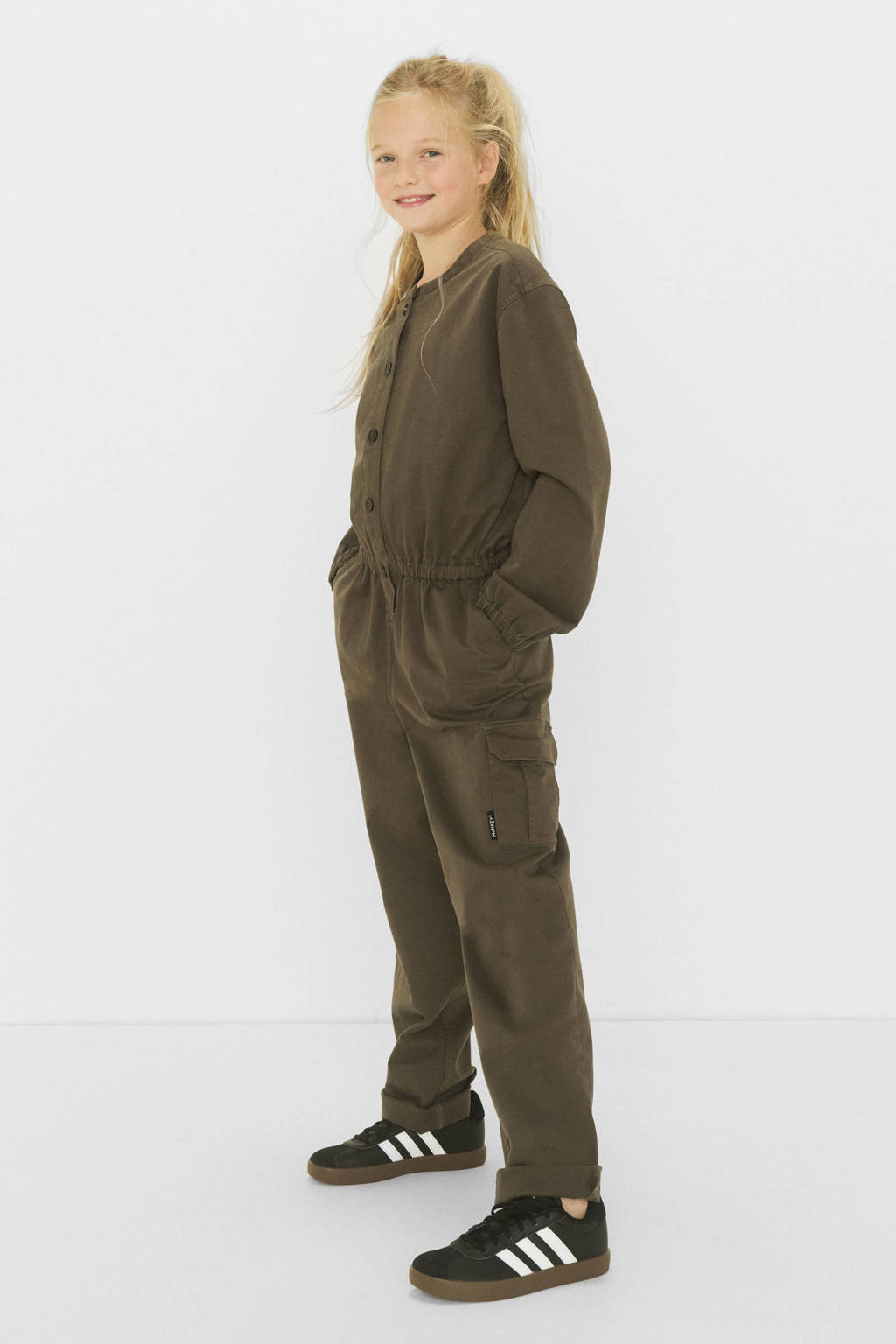 Me & My Monkey boilersuit Roxanne groen