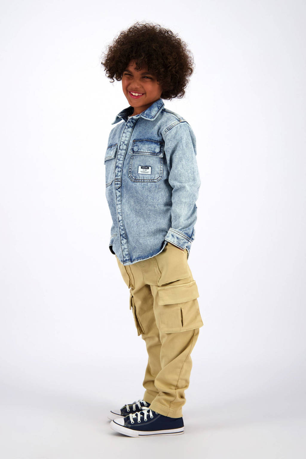 Vingino loose cargo broek zand
