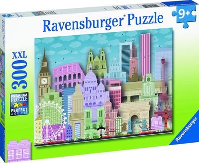 Ravensburger Puslespill Kart Over Europa 300 Brikker