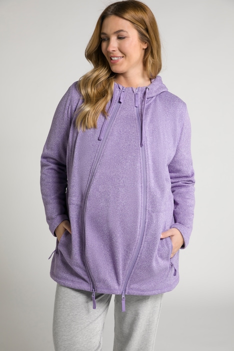 Bellieva-Sweatjacke, herausnehmbarer Einsatz