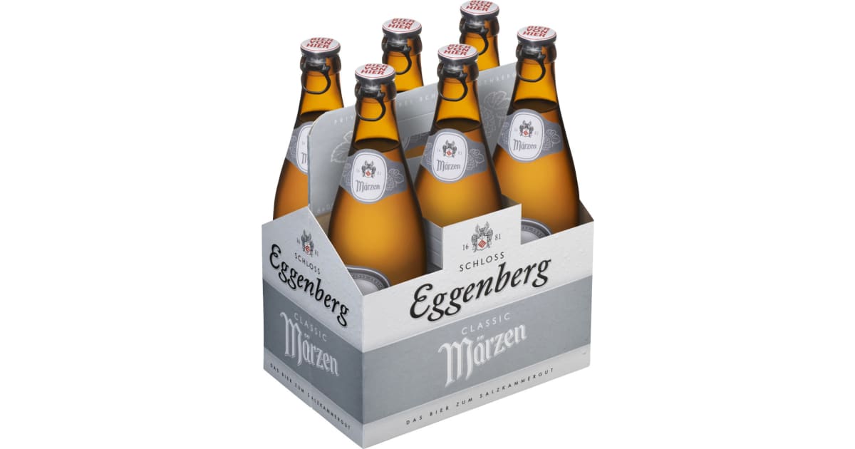 Schloss Eggenberg Märzen Tray 6x 0,5 Liter (Mehrweg)