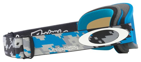 Masque Enfant Oakley O Frame 2.0 PRO XS MX Troy Lee Designs / Black Ice Iridium / Ref : OO7116-23