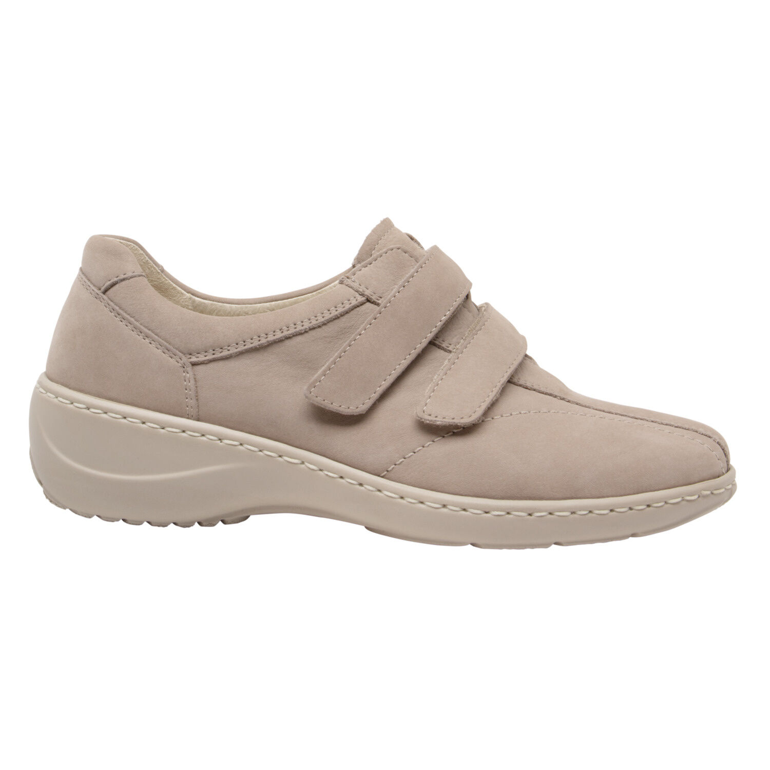 WALDLÄUFER Klettslipper für Damen aus Leder
